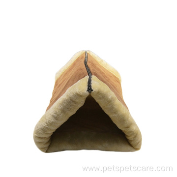 Store Custom soft warm cave dog bed cave
